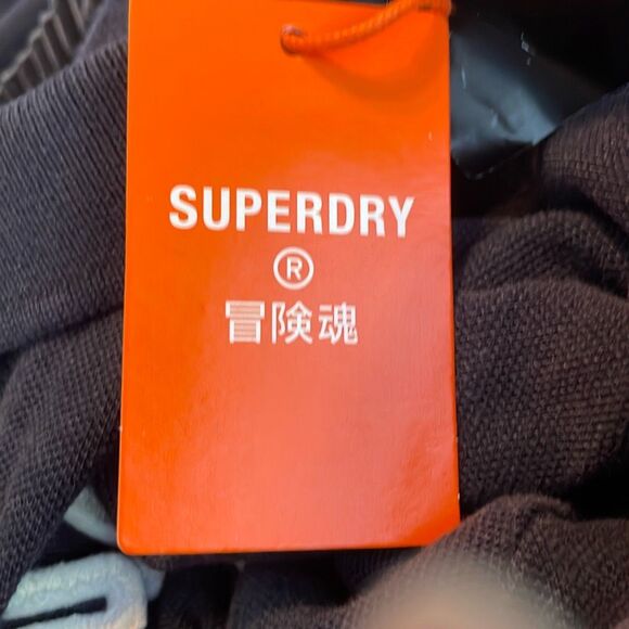 Superdry Vintage Athletic Polo Shirt Eclipse Navy Blue XL - Picture 11 of 14